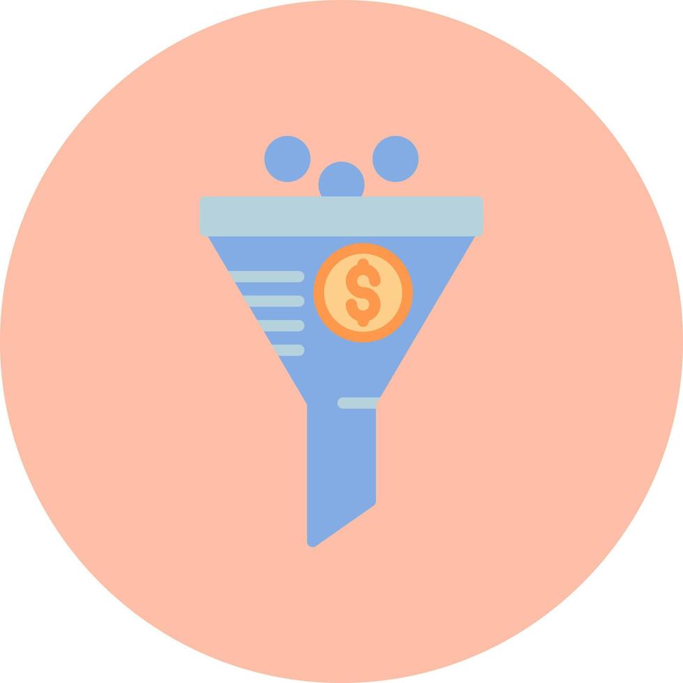 Sales Funnel Vector Icon