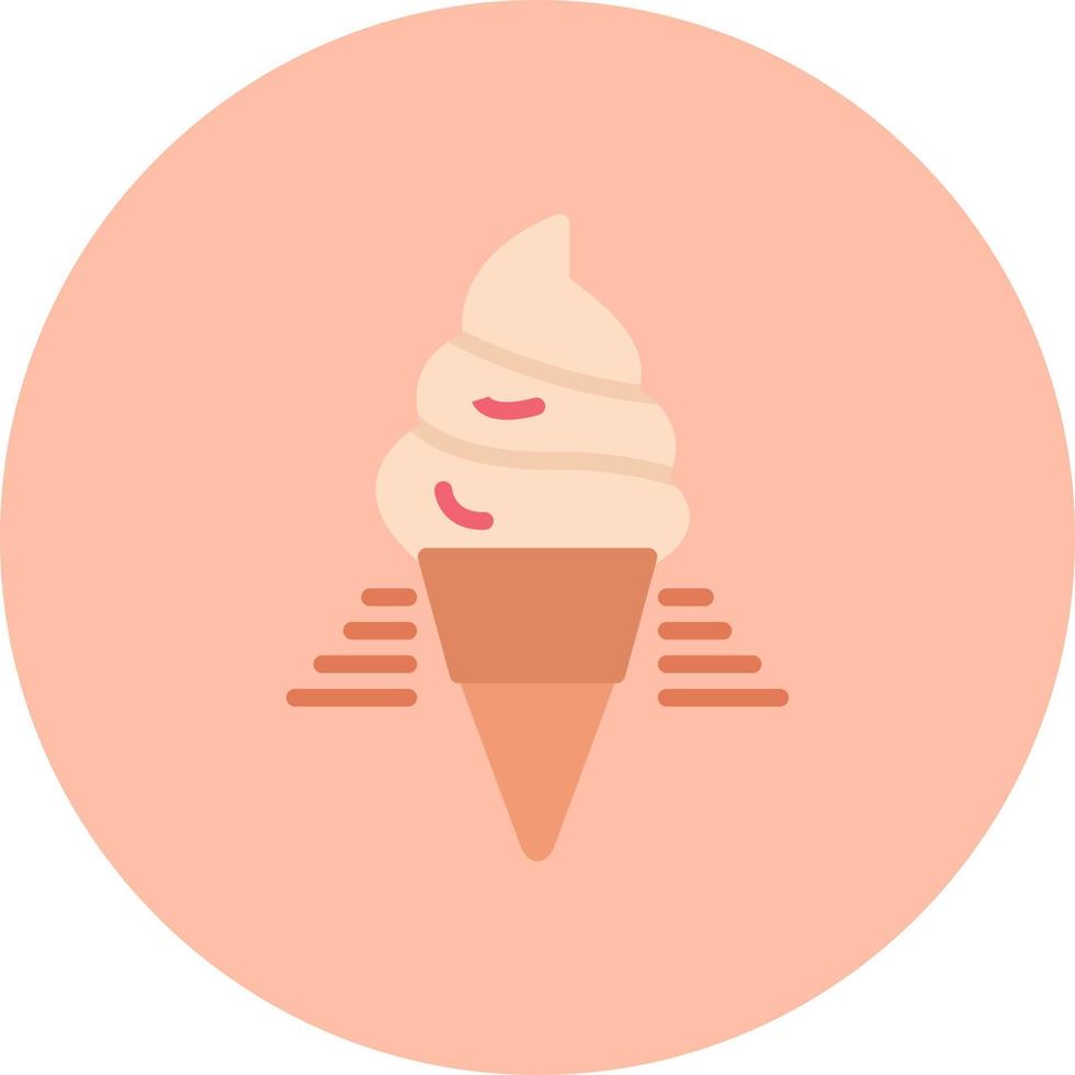 icono de vector de helado