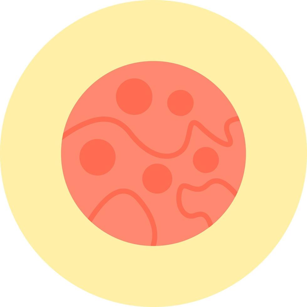 Mars Vector Icon