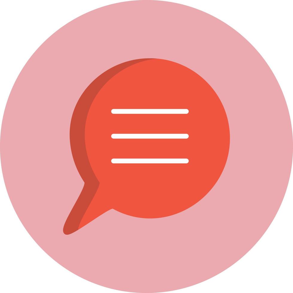 Speech Bubble Vector Icon