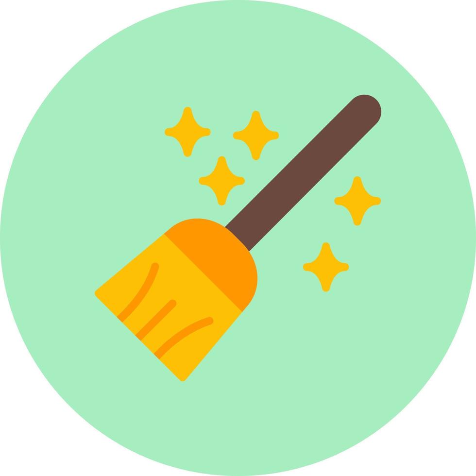 Broom Vector Icon