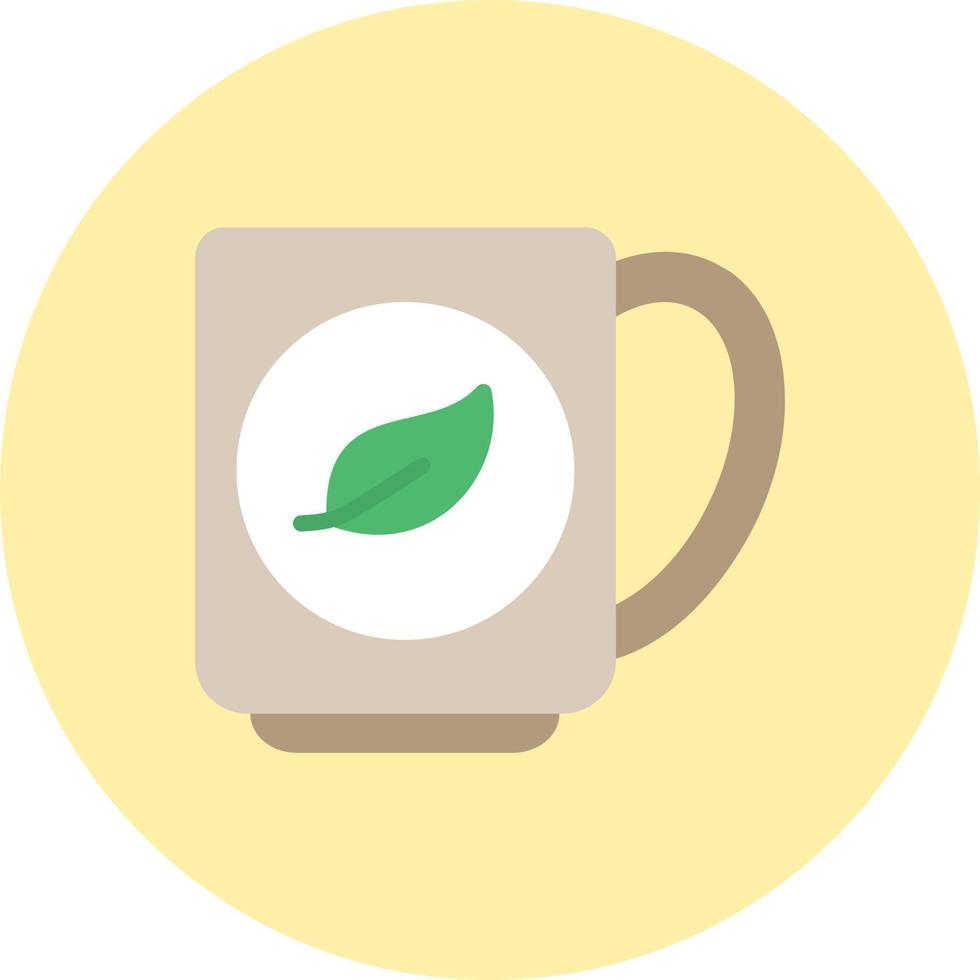 icono de vector de té verde