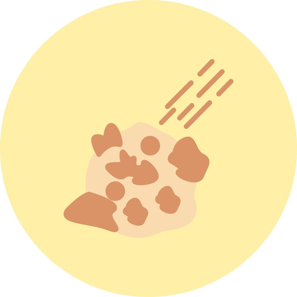 Asteroid Vector Icon