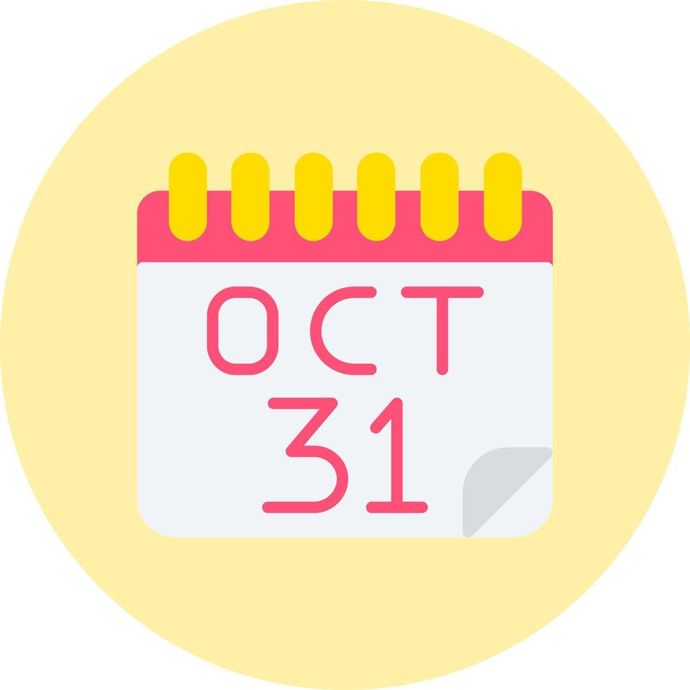 October 31st Vector Icon