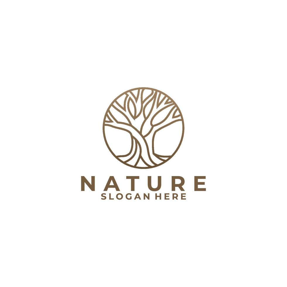 tropical plant logo icon vector isolated