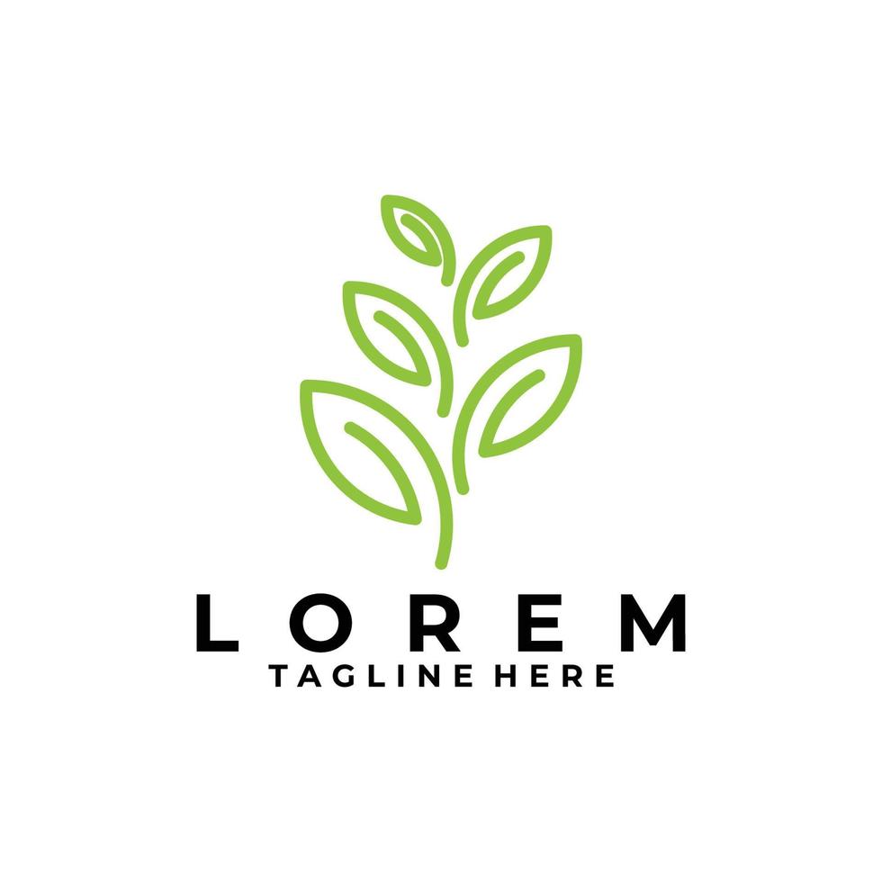 tree logo icon vector isolated