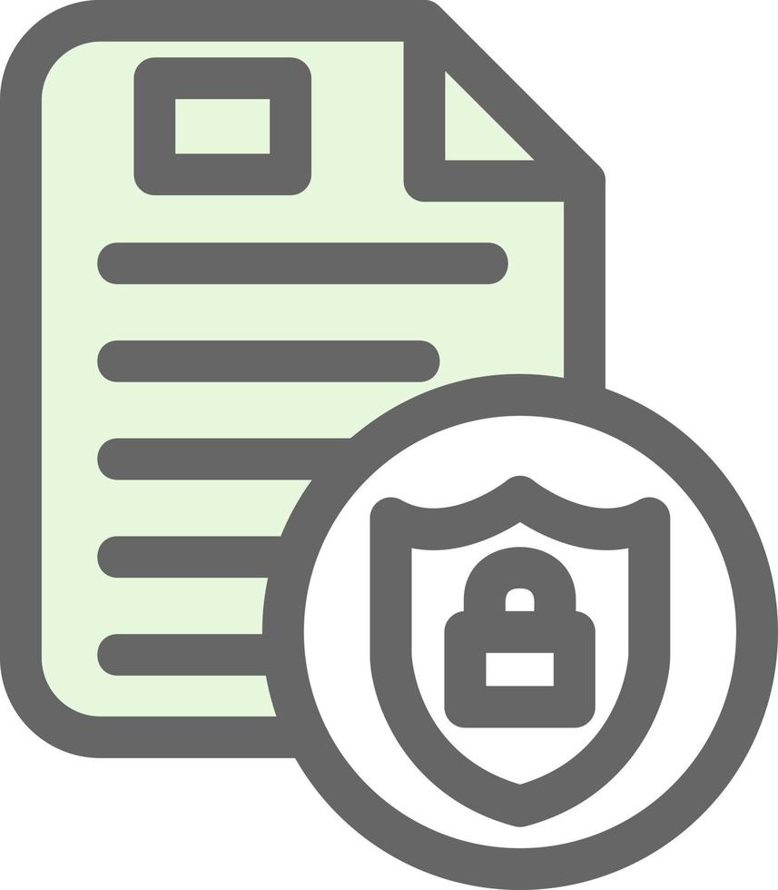 Privacy Policy Vector Icon Design