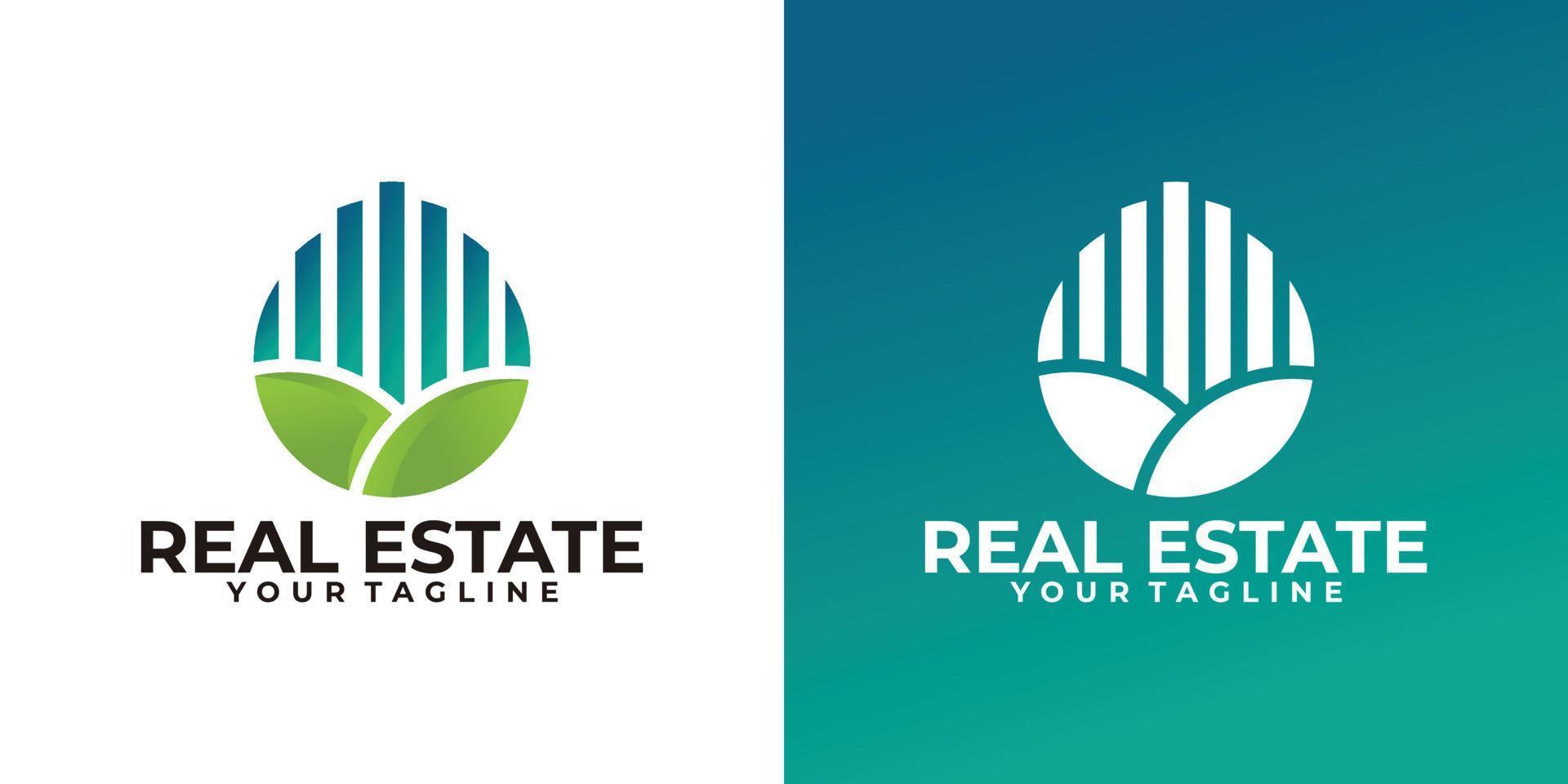 real estate logo icon vector isolated