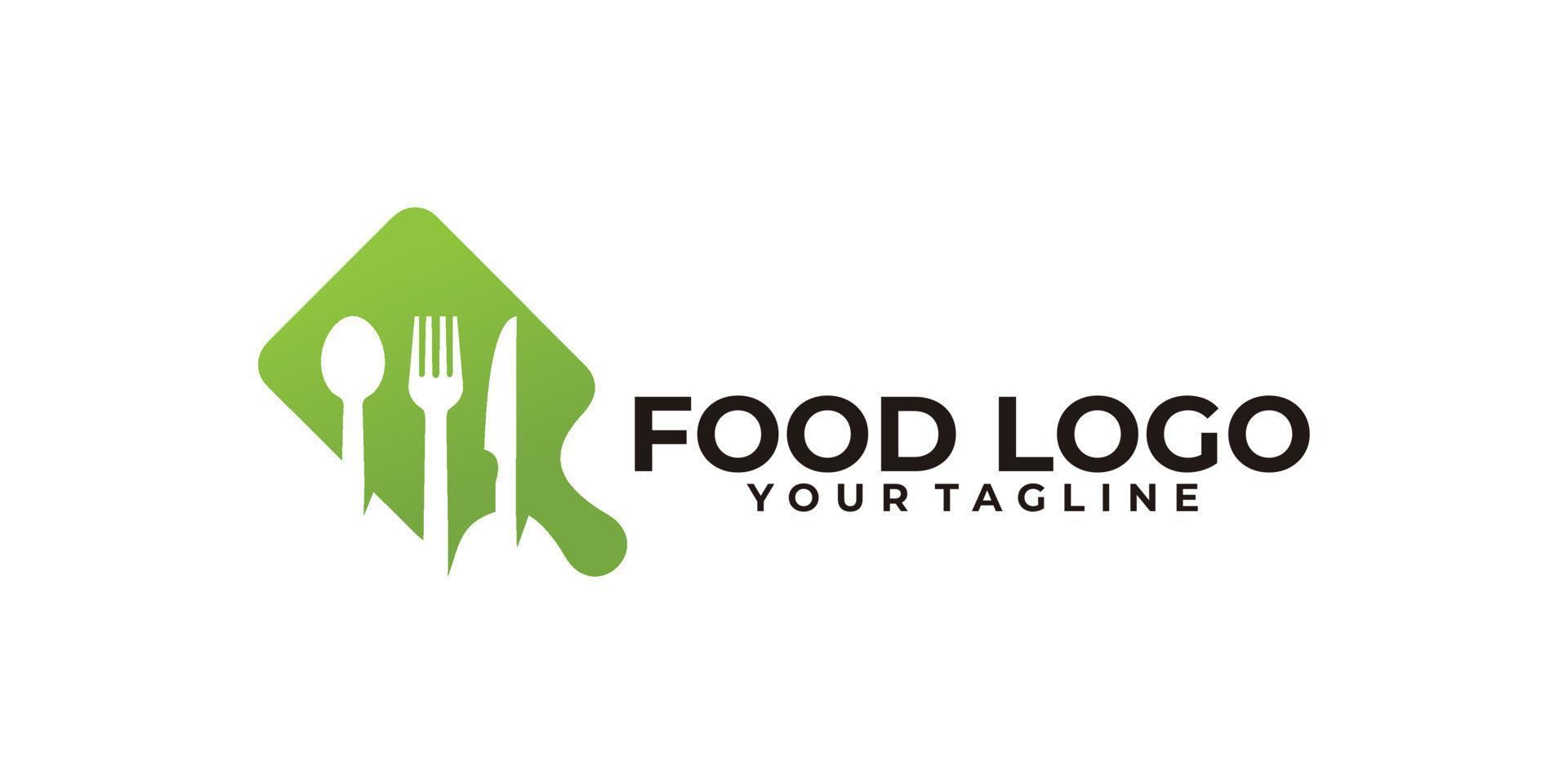 food logo icon vector isolated