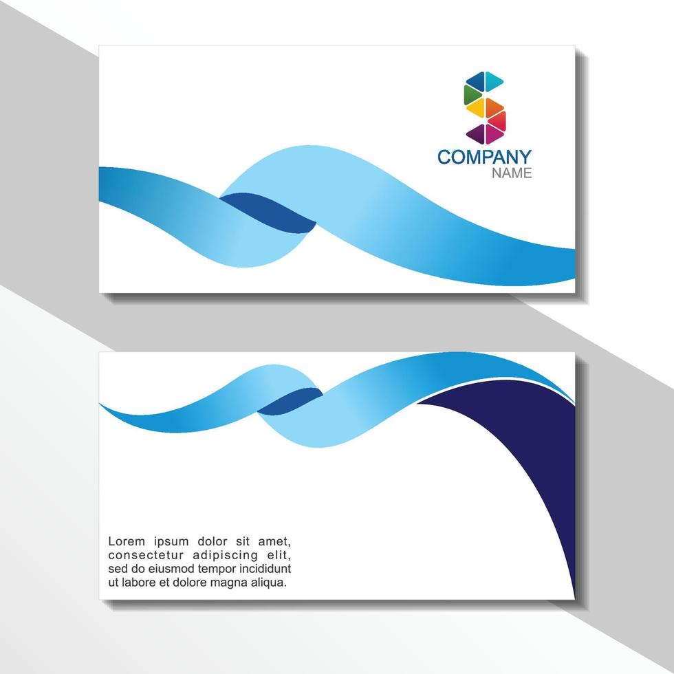 modern creative business card and name card,horizontal simple clean template vector design