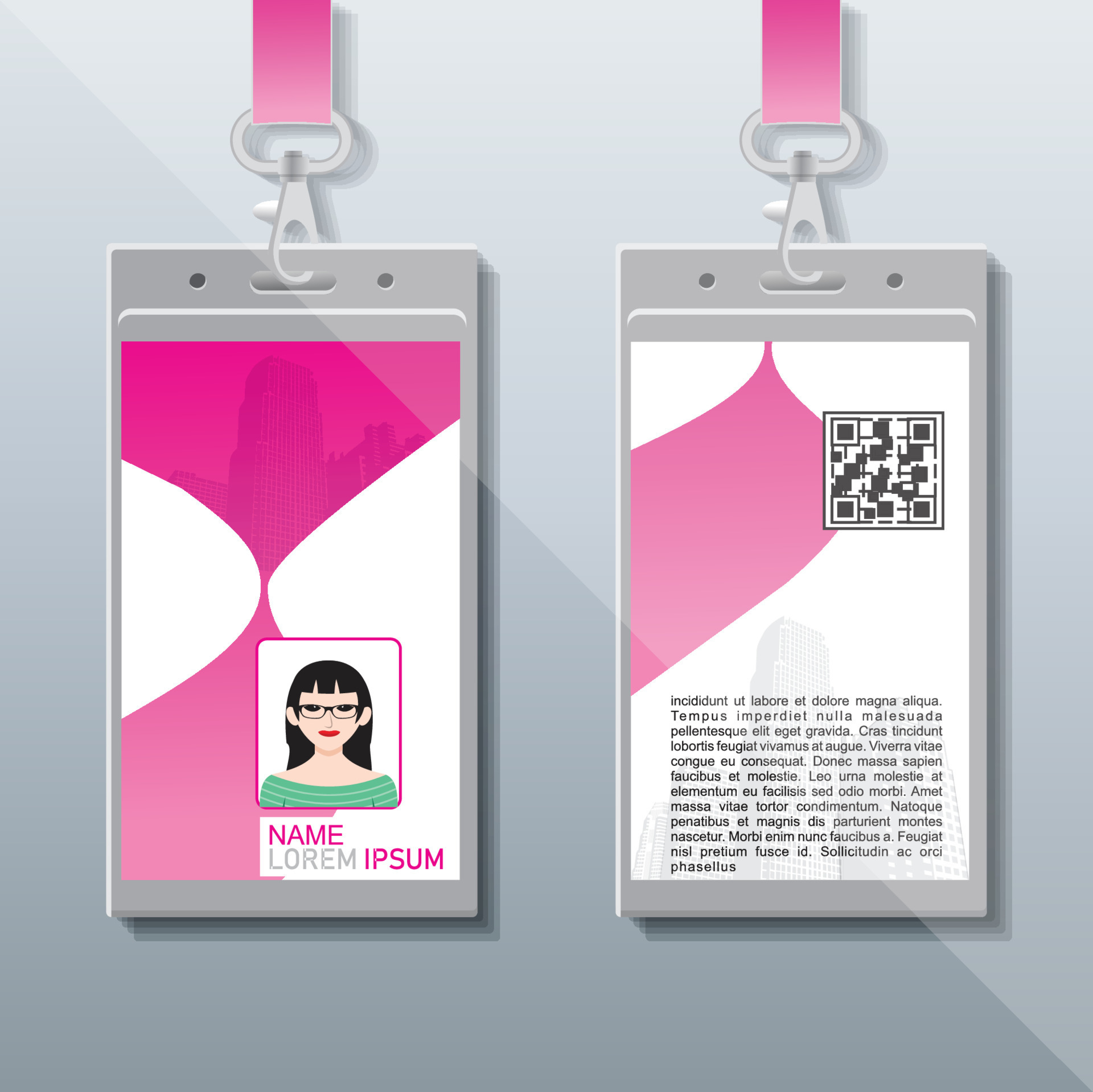company-identity-card-design-16529522-vector-art-at-vecteezy