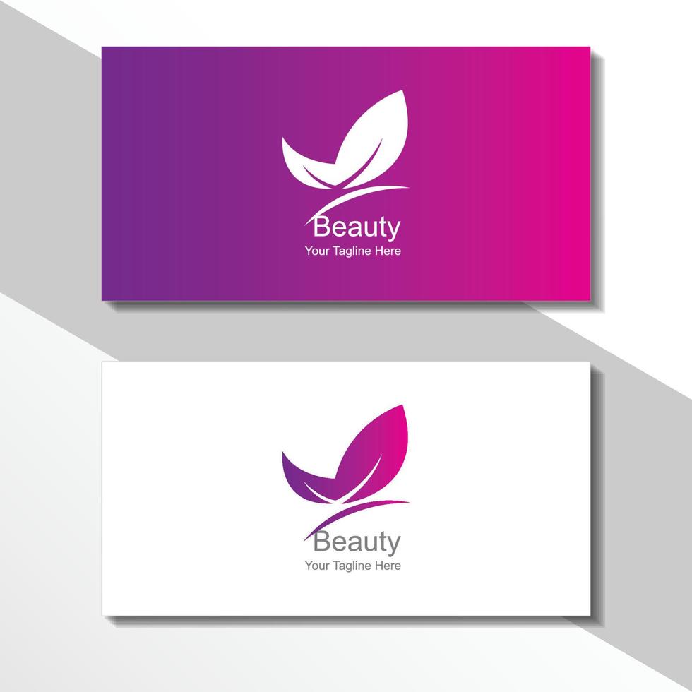 creative business card template. vector