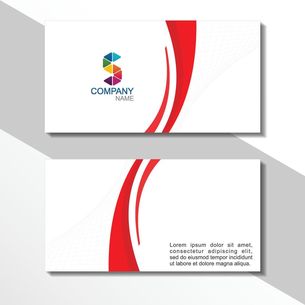 modern creative business card and name card,horizontal simple clean template vector design