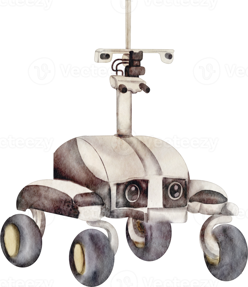 watercolor survey robot png