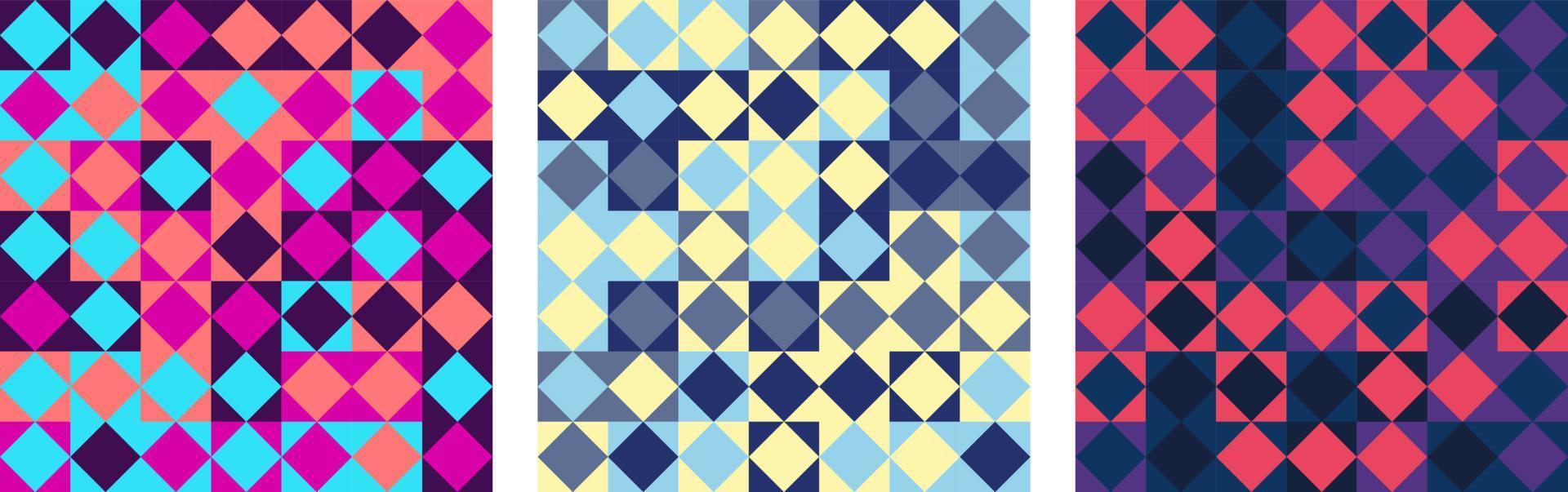 Abstract pattern design. Background design vector. Modern textile and fabric pattern. Beautiful tiles pattern. vector