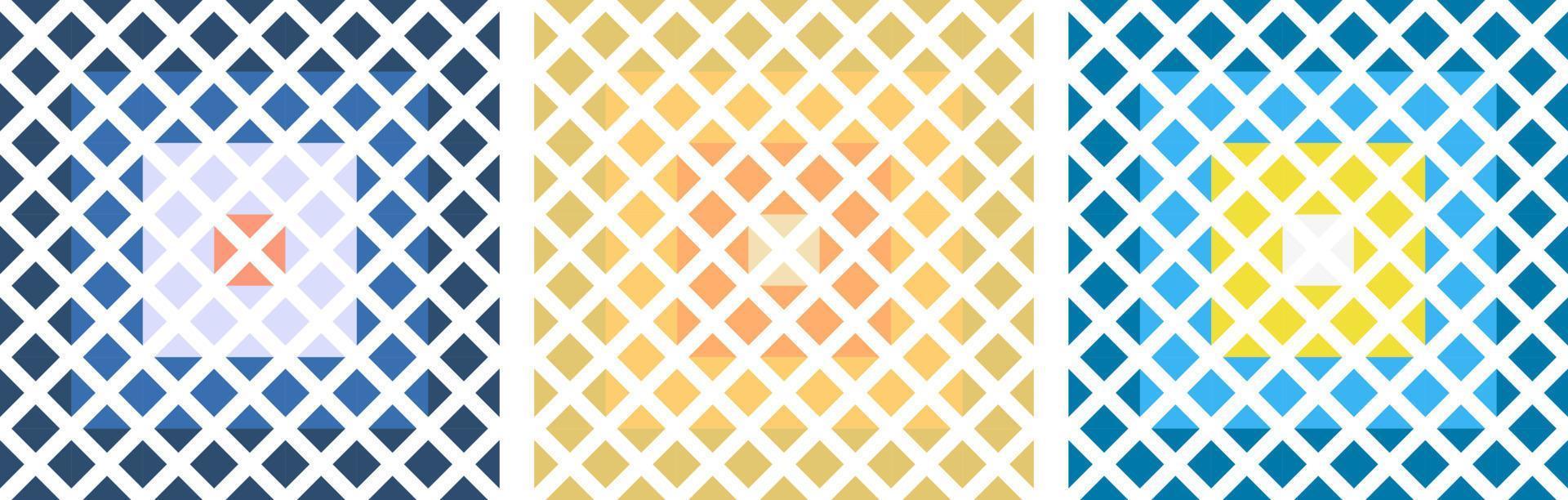 Abstract pattern design. Background design vector. Modern textile and fabric pattern. Beautiful tiles pattern. vector