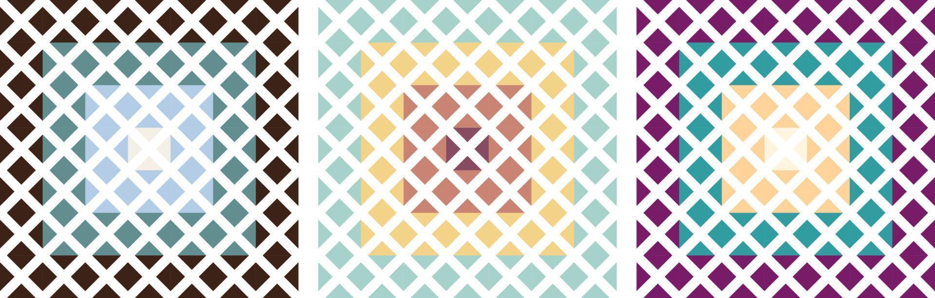 Abstract pattern design. Background design vector. Modern textile and fabric pattern. Beautiful tiles pattern. vector
