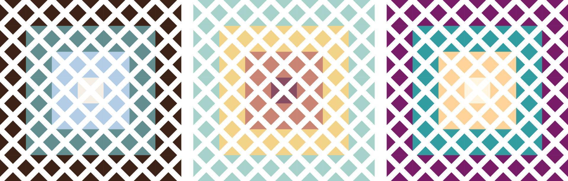 Abstract pattern design. Background design vector. Modern textile and fabric pattern. Beautiful tiles pattern. vector