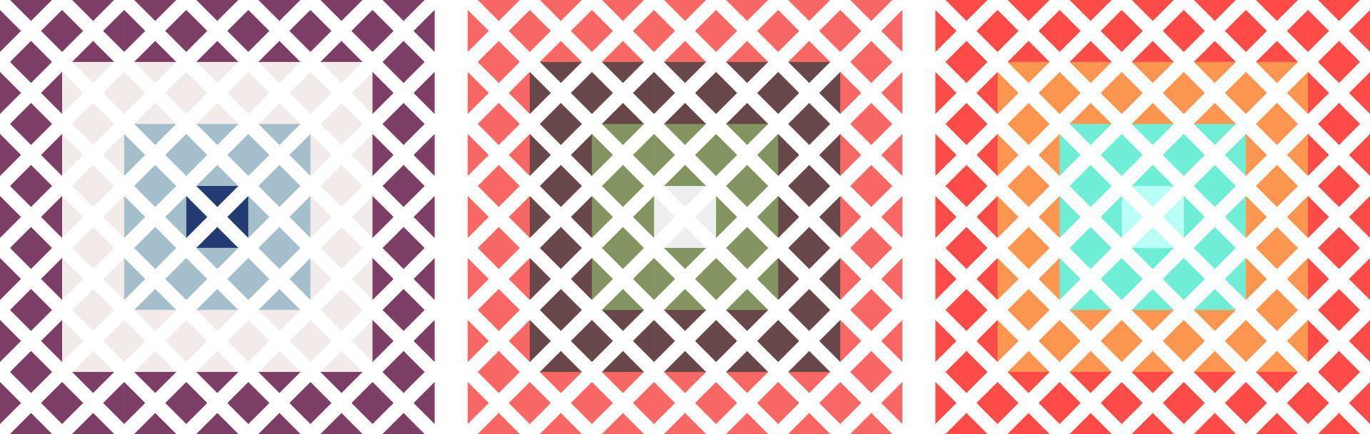 Abstract pattern design. Background design vector. Modern textile and fabric pattern. Beautiful tiles pattern. vector