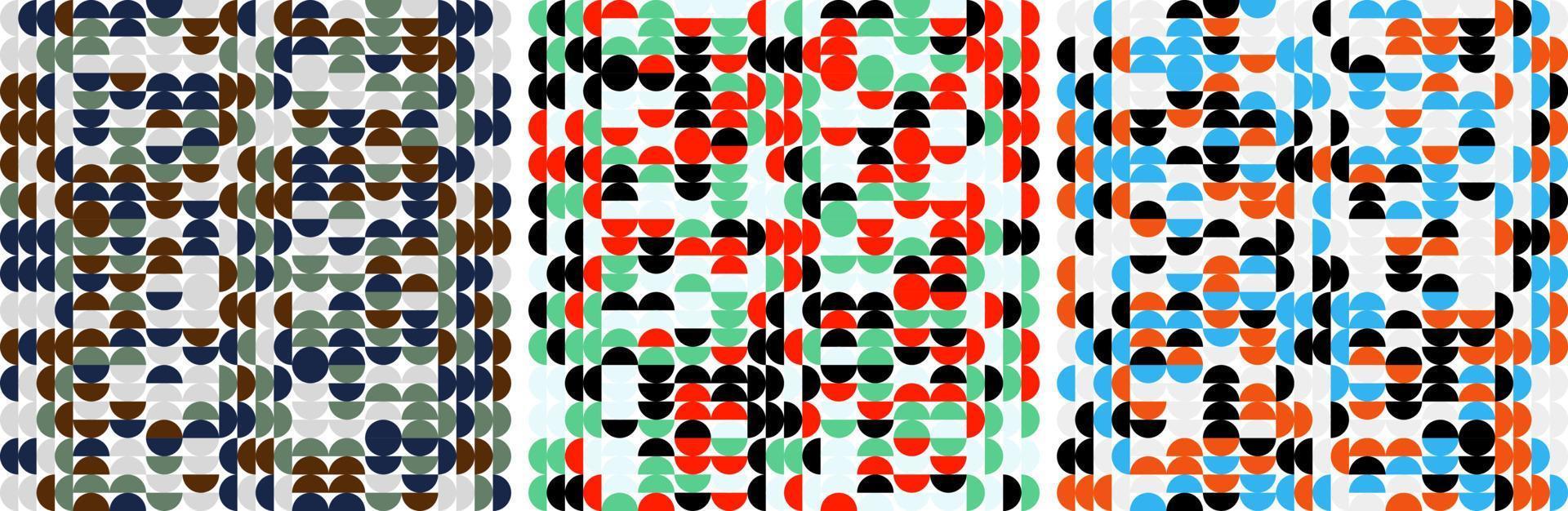 diseño de patrón abstracto. vector de diseño de fondo. patrón moderno de textiles y telas. hermoso patrón de azulejos.