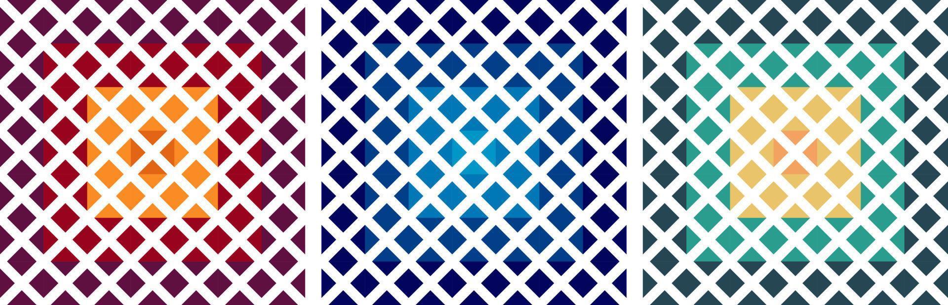 Abstract pattern design. Background design vector. Modern textile and fabric pattern. Beautiful tiles pattern. vector
