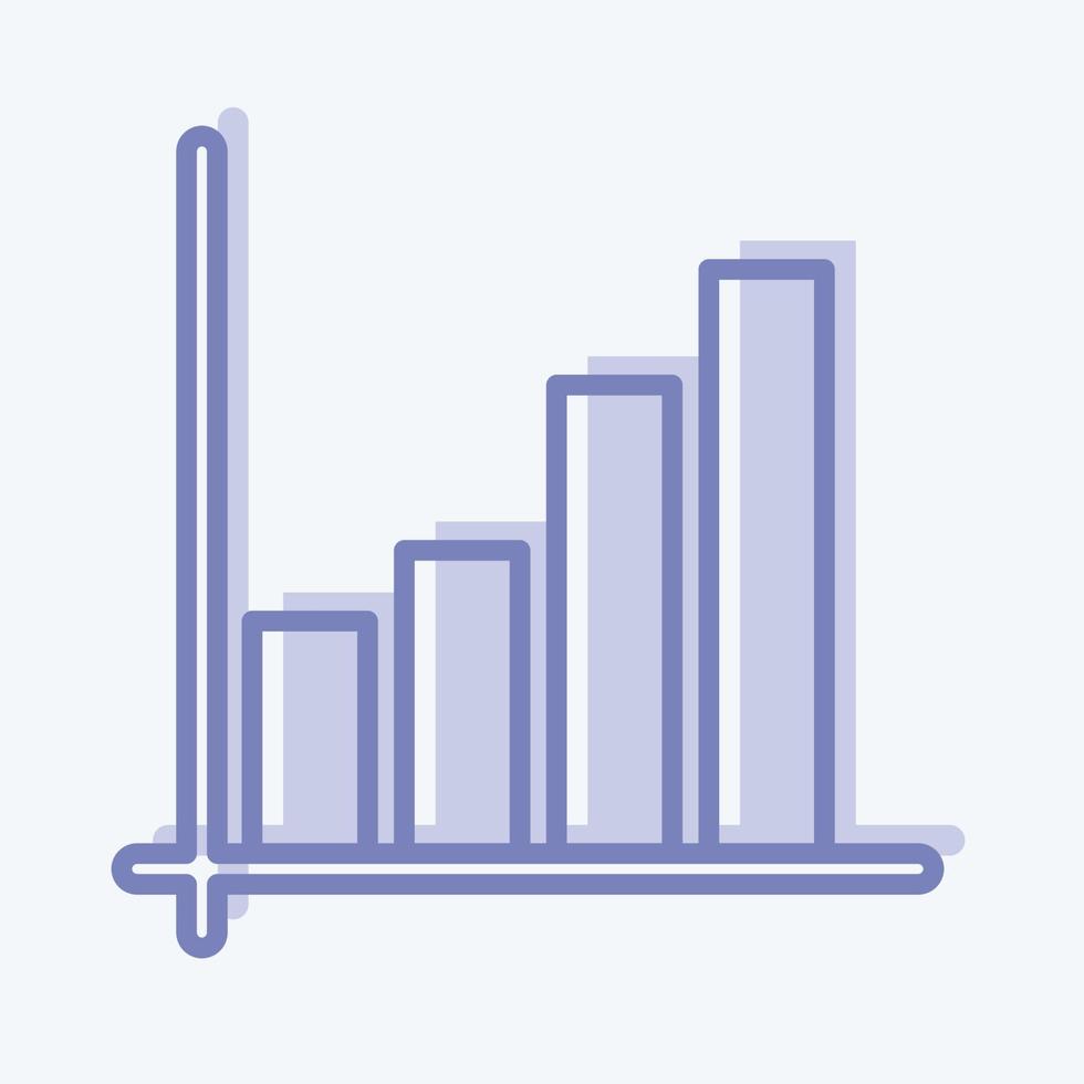 Icon Mathematical Model. related to Machine Learning symbol. two tone style. simple design editable. simple illustration. simple vector icons