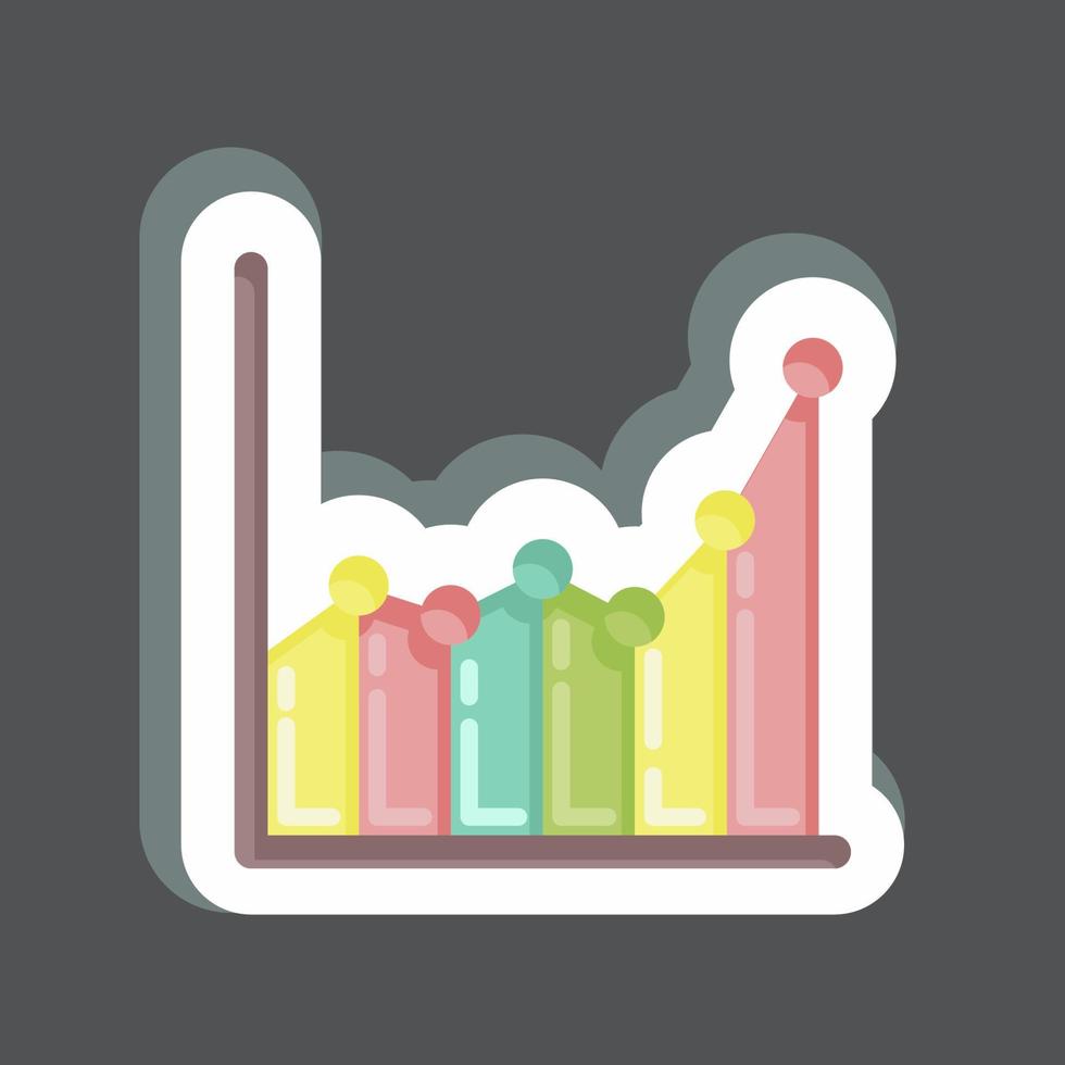 Sticker Sample Data. related to Machine Learning symbol. simple design editable. simple illustration. simple vector icons