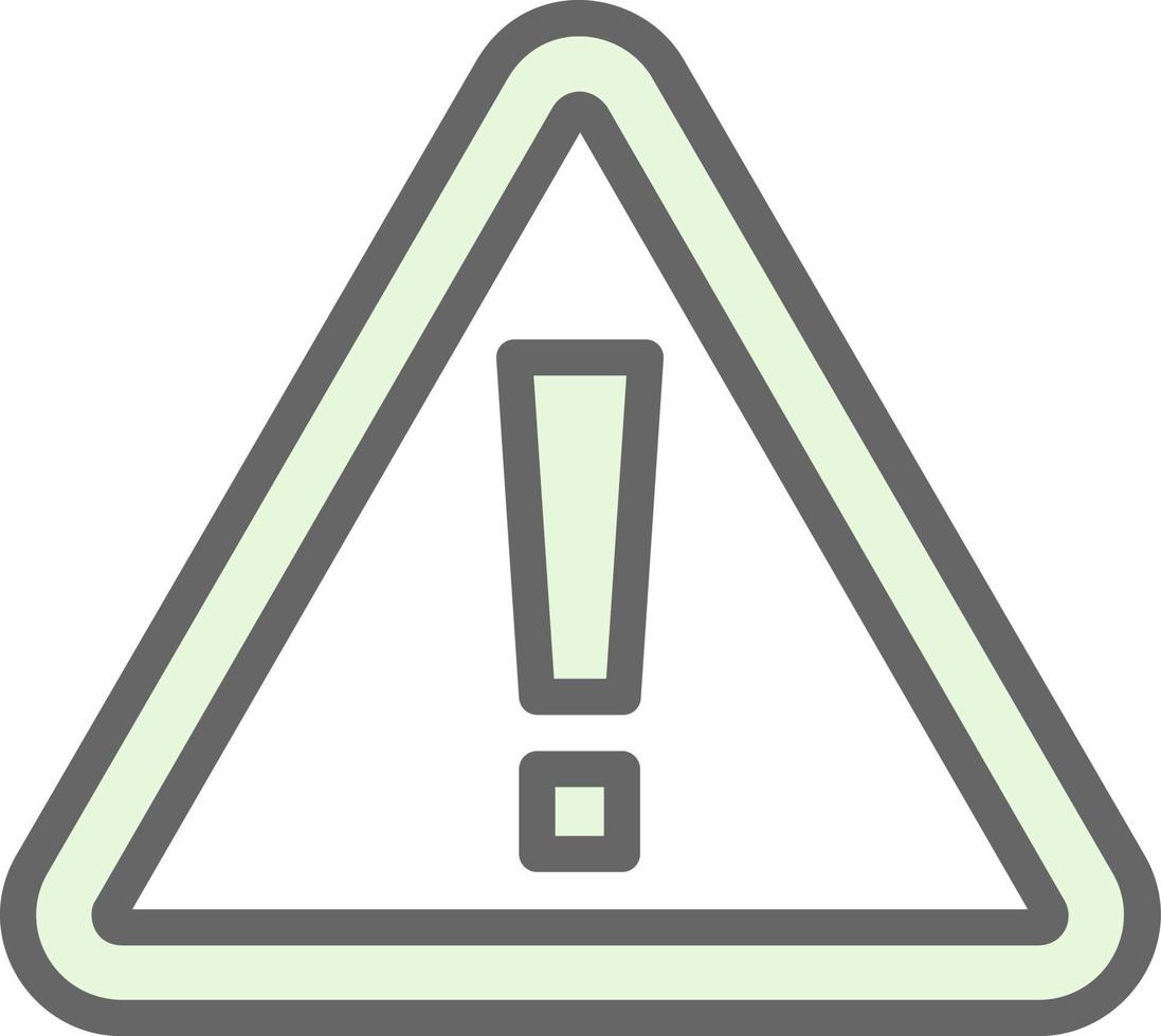 Caution Vector Icon Design