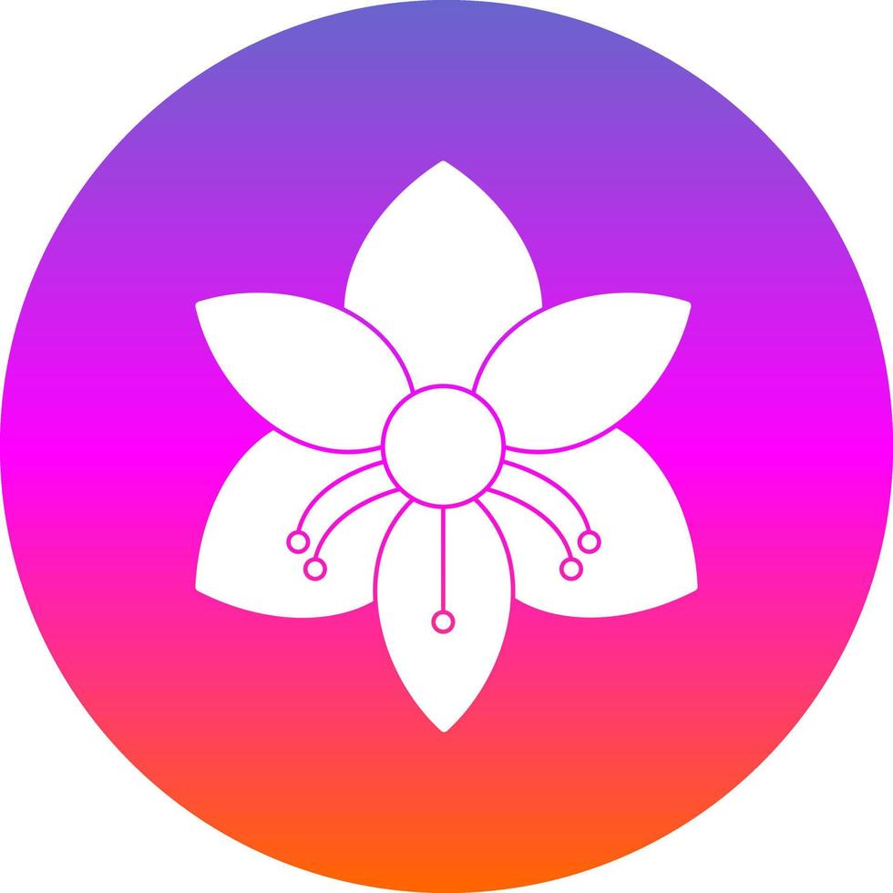 Amaryllis Vector Icon Design