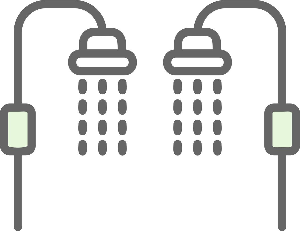 Shower Vector Icon Design