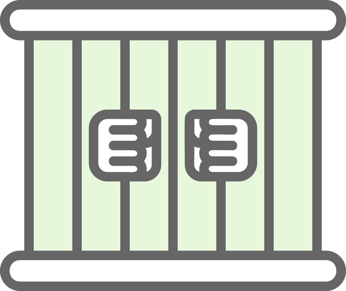 Jail Vector Icon Design