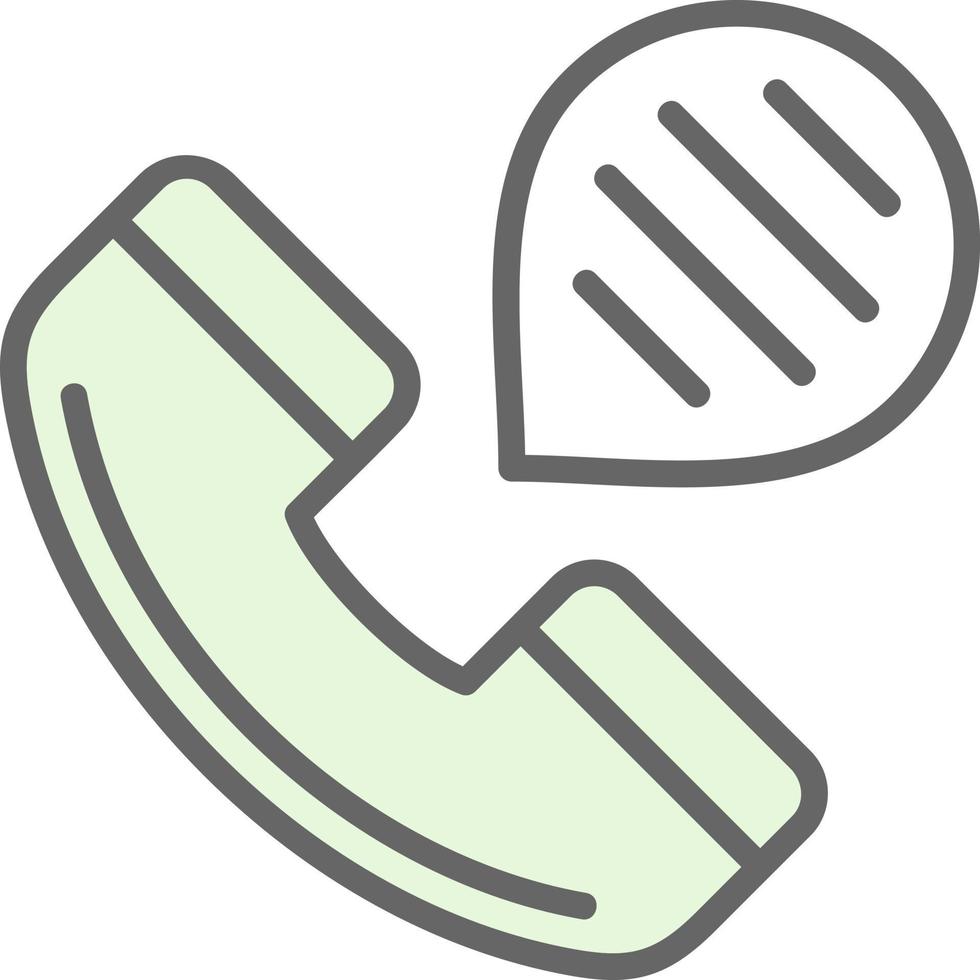 Phone Call Vector Icon Design