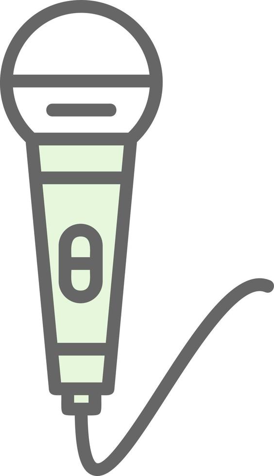 Mic Vector Icon Design