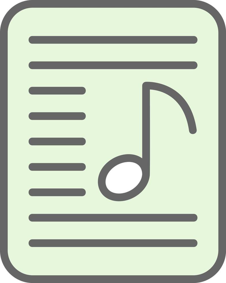 Playlist Vector Icon Design