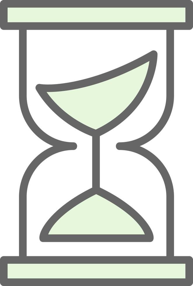 Hourglass Vector Icon Design