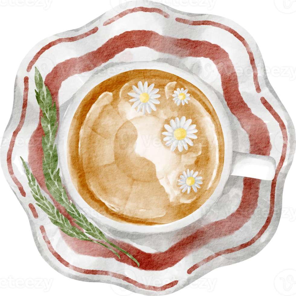 watercolor tea cup clip art png