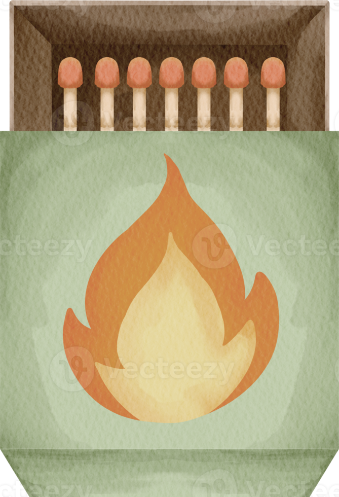 watercolor match stick png