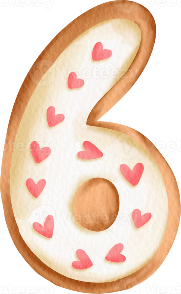 number cookies 6 png