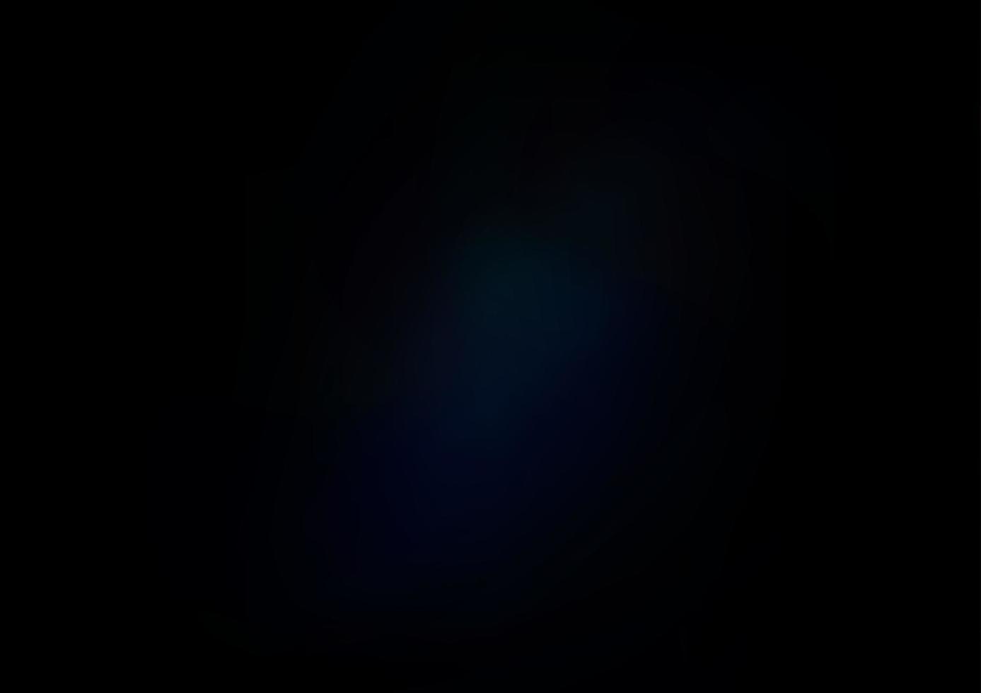 Dark BLUE vector bokeh and colorful pattern.