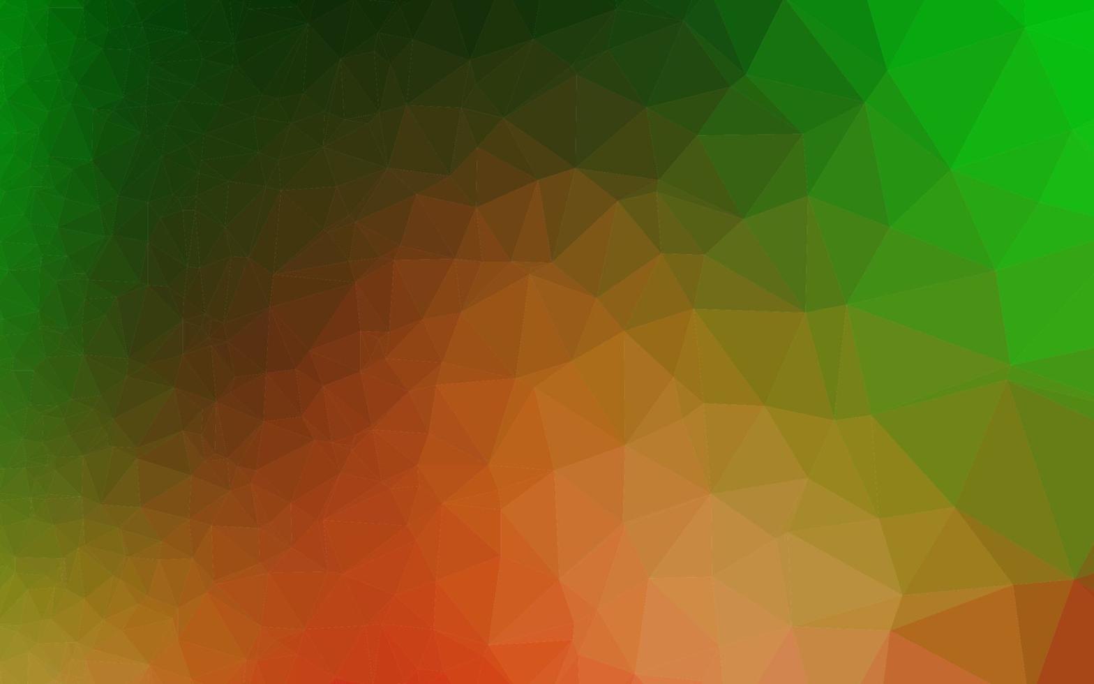 Light Green, Red vector blurry triangle texture.