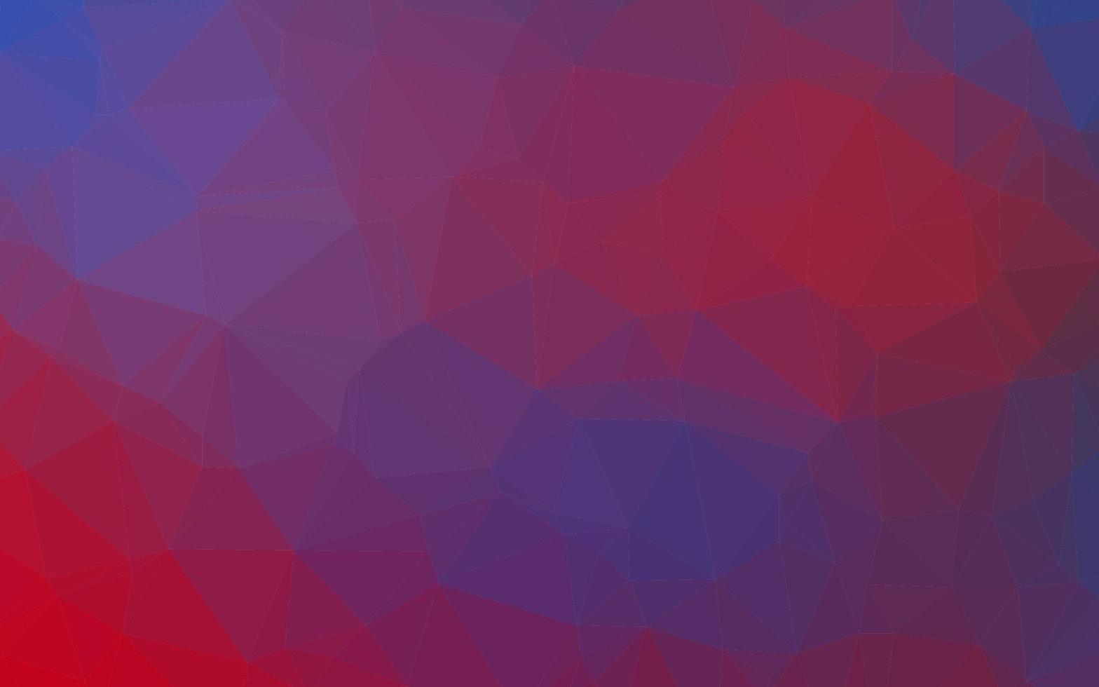 Dark Blue, Red vector blurry triangle template.