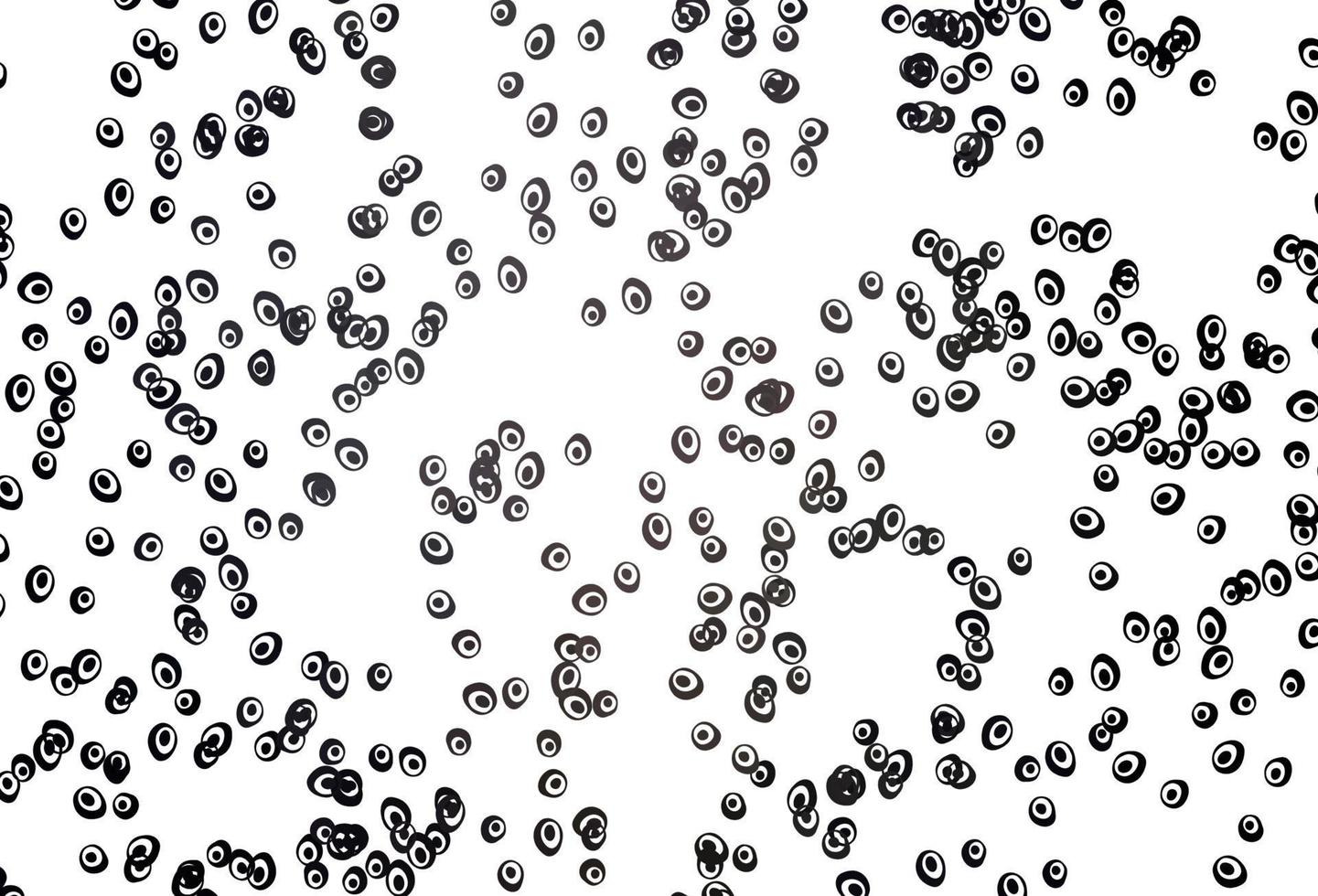 Light Black vector backdrop with dots.