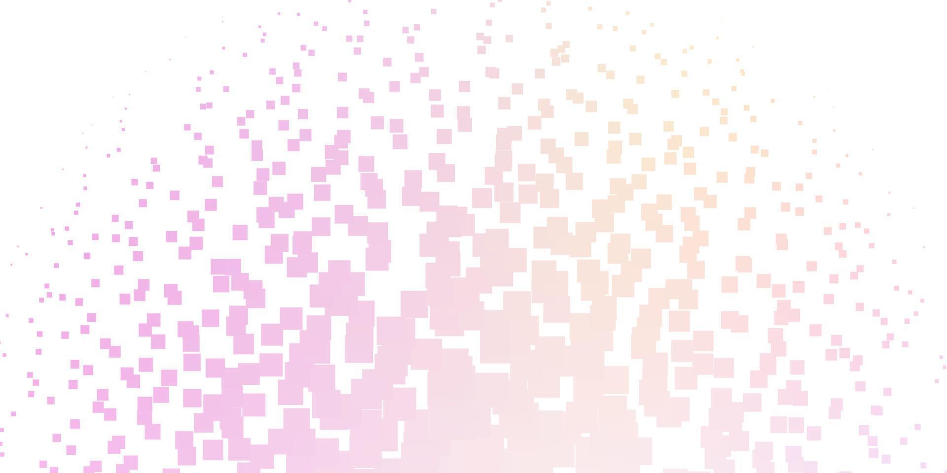 Light Pink, Yellow vector pattern in square style.