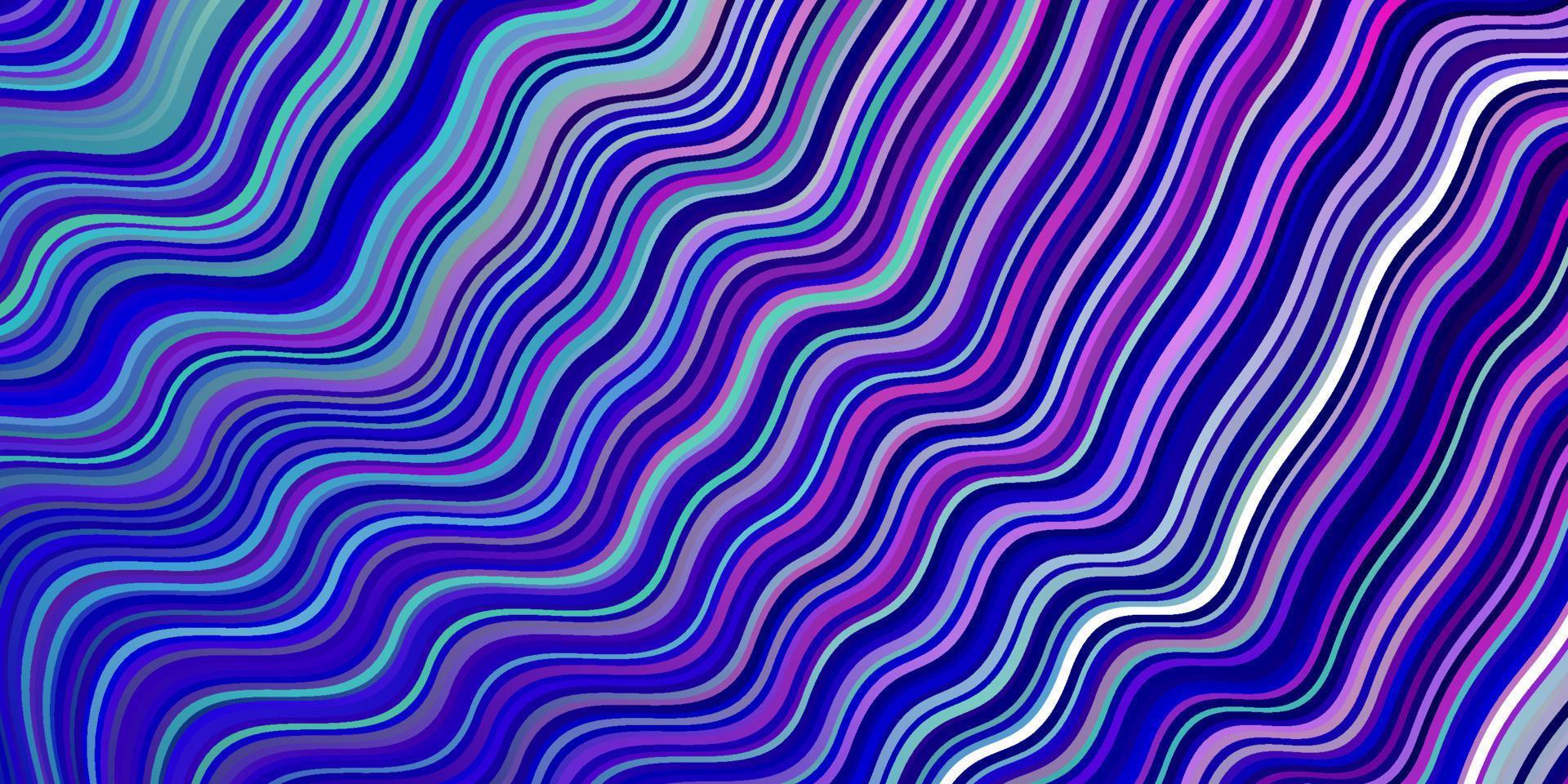 Light Pink, Blue vector pattern with lines.