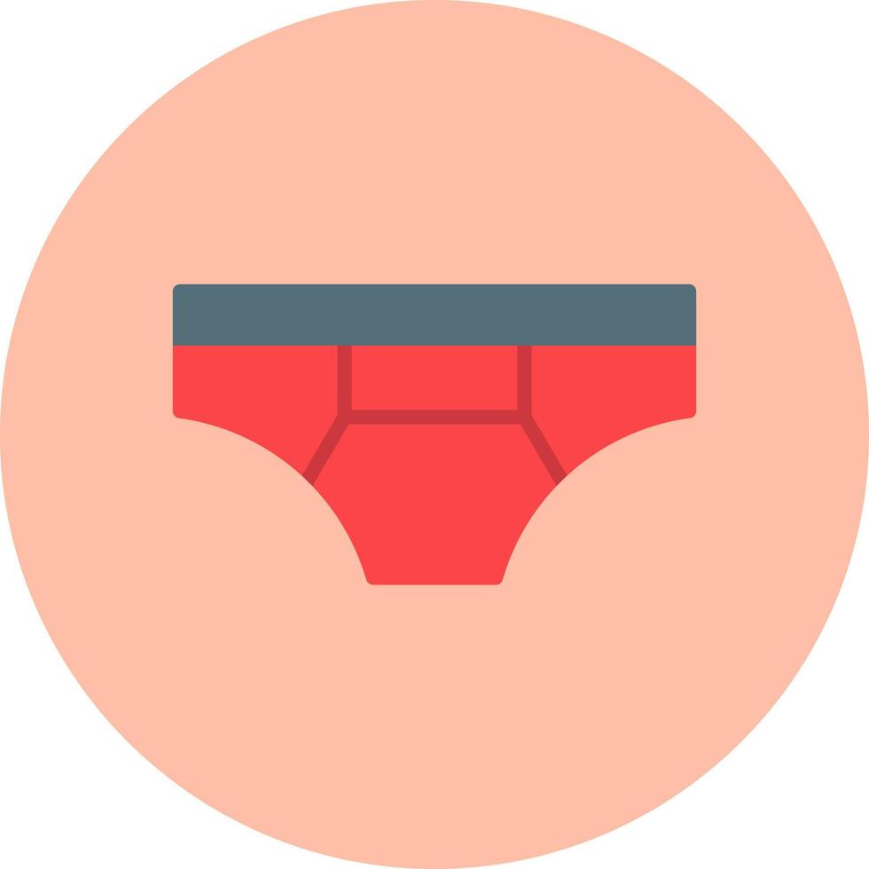 icono de vector de ropa interior