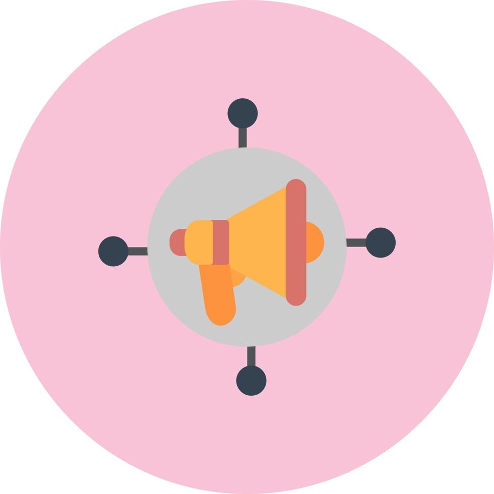 Social Promotion Vector Icon