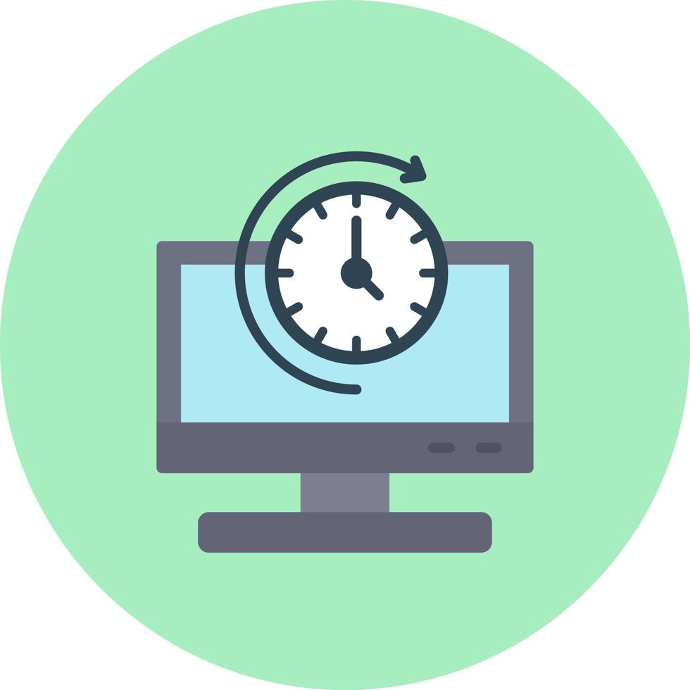 Clock Vector Icon