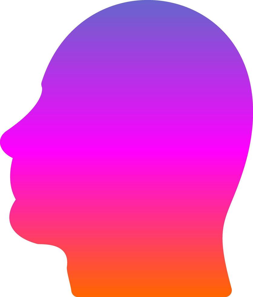 Head Vector Icon Design