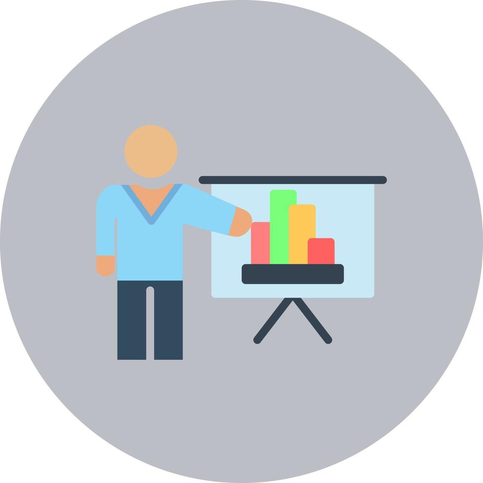 Business Presentation Vector Icon