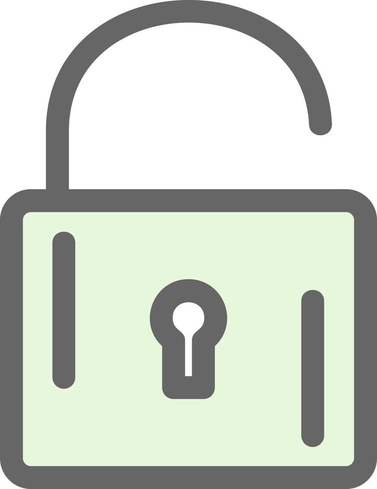 Unlock Vector Icon Design